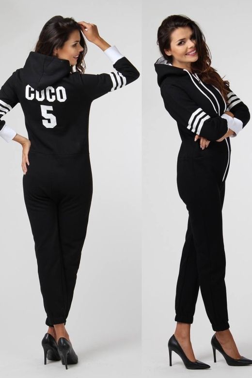 Byxdress - Onesie modell Coco 5 i Svart