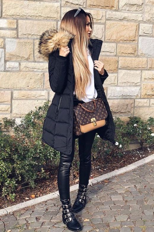 Alaska 2022 LUX vinterjacka med stor päls Nature