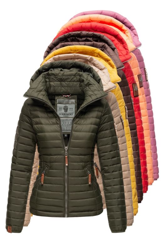 Täckejacka för kvinnor med huva Marikoo Lion Baby - Fler färger.