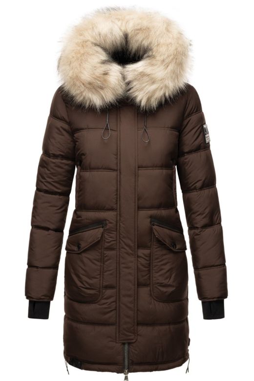Dam vinter jacka Navahoo Chaska Choklad