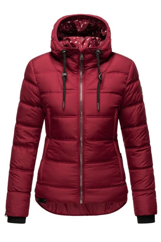 Dam Vinterjacka kort Navahoo Renesmee Bordeaux