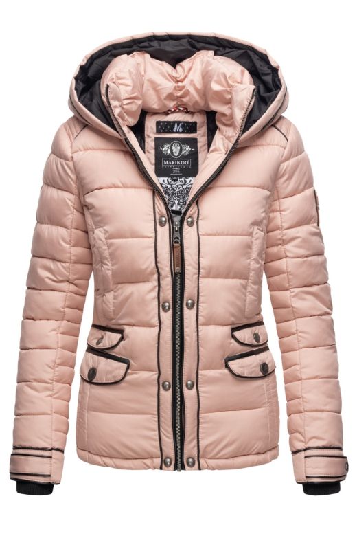 Kort Dame Vinterjakke Mausi - Rosa