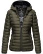 Dam Vinterjacka Jaylaila i Olivgrön