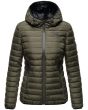 Dam Vinterjacka Jaylaila i Olivgrön