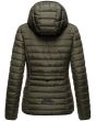 Dam Vinterjacka Jaylaila i Olivgrön