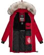 Dam vinter jacka Navahoo Chaska Röd