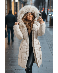 Dampälsjacka modell Latina i beige