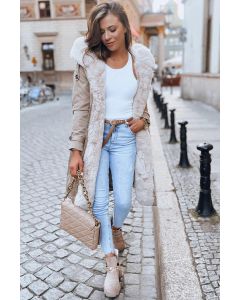 Dampälsjacka modell Rimini i mörk Beige