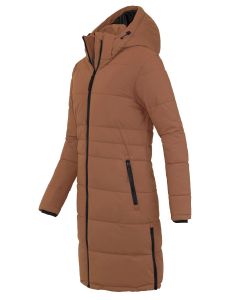 Vinterjacka dam Skandinavisk designmodell Madison - Peanut