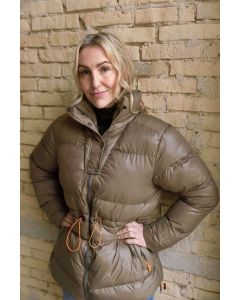 Vinterjacka dam Skandinavisk design modell Atene - Lizard