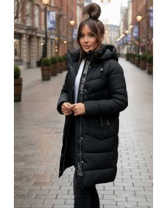 Dam vinterjacka modell Carini i svart
