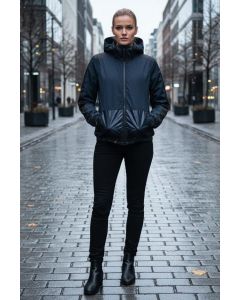 Dame jakke Navahoo Sunitaa Overgangs Sommer i Navy