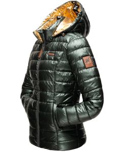 Dame Dynejakke Navahoo Aureliana i Oliven