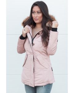 Dame vinterjakke Nisam - Rosa