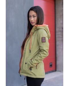 Dame Outdoor Vendejakke Chuu - Grøn