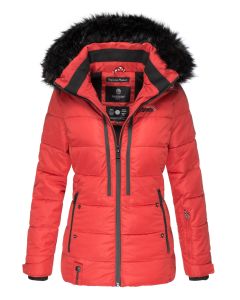 Varm Vinterjakke Snowgirl - Red