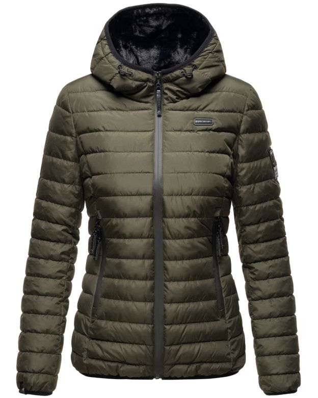 Dam Vinterjacka Jaylaila i Olivgrön