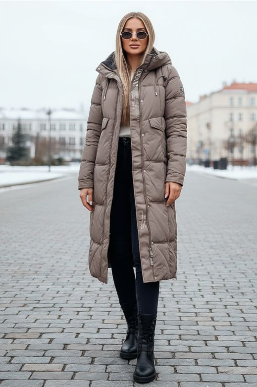 Dam vinterjacka modell Monique i beige