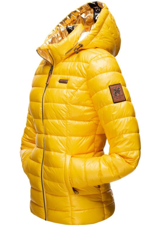 Dame Dynejakke Navahoo Aureliana i Gul