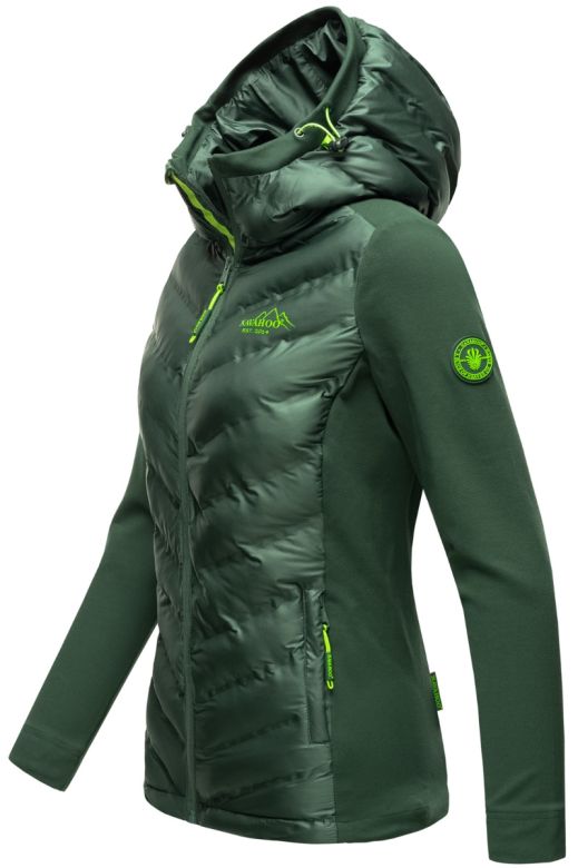 Dame Outdoor jakke Marikoo - Tag mig Med i Mørk Grøn