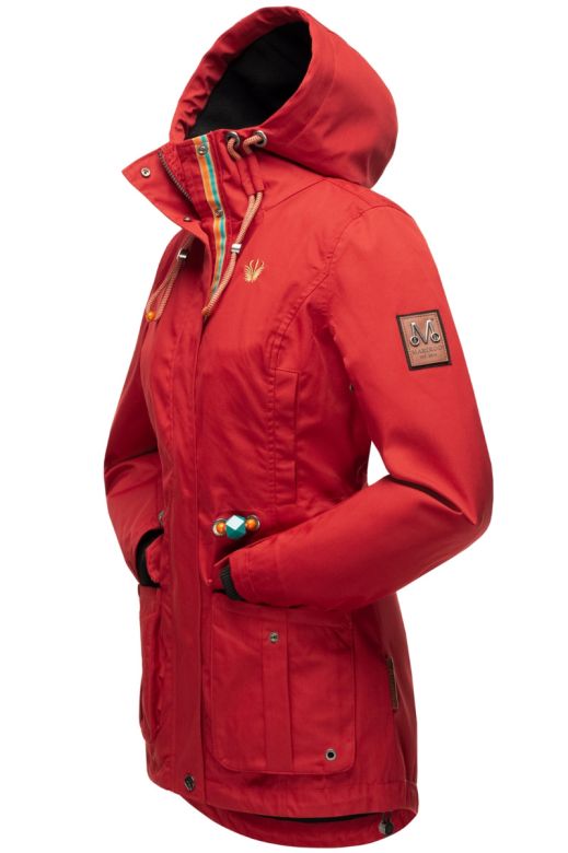 Dame Overgangs- Sommerjakke Marikoo Babeta i Rød