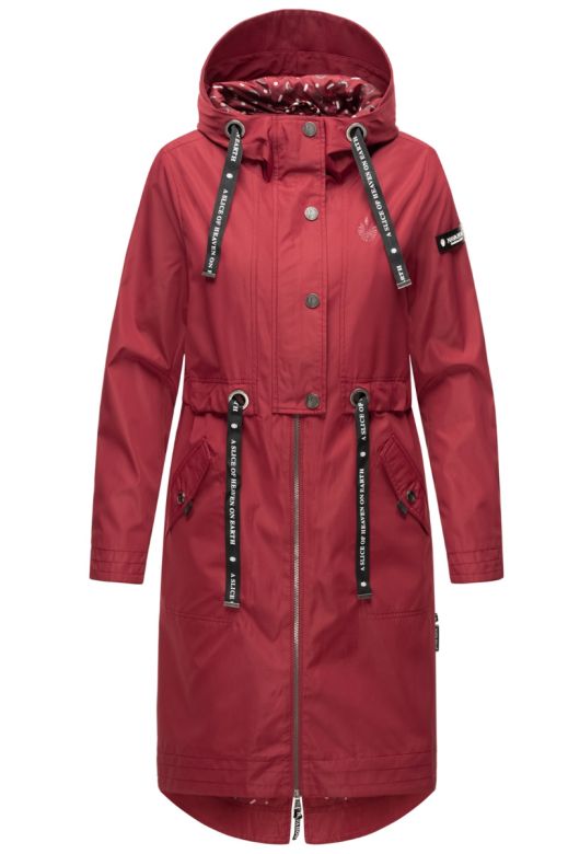 Dame Overgangs jakke i lang model Navahoo Josinaa i Bordeaux