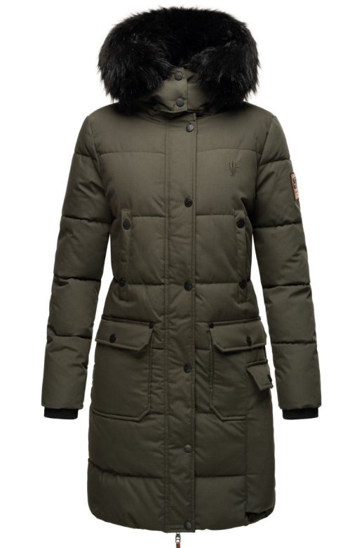 Dam vinter jacka Navahoo Cosima I Mörkgrå