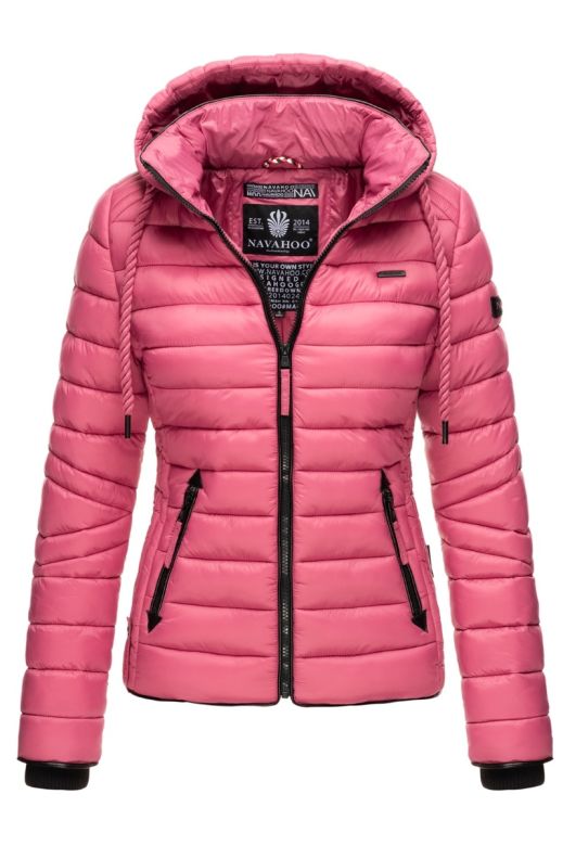 Dame dun jakke med hætte Navahoo Lulana Barry