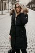 Dam Vinterjacka modell Candi i svart