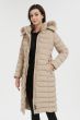 Dam vinterjacka modell Julia i ljusbeige