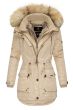 Dame Vinterjakke Katie Beige