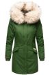 Vinterjacka för kvinnor Premium Navahoo Cristal i Grön