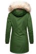 Vinterjacka för kvinnor Premium Navahoo Cristal i Grön