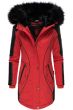 Dam Vinterjacka med päls modell Larissa