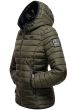 Dam Vinterjacka Jaylaila i Olivgrön