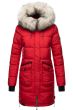 Dam vinter jacka Navahoo Chaska Röd