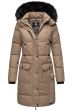 Dam vinter jacka Navahoo Cosima I Taupe Beige
