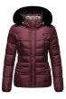 Dam Vinterjacka Navahoo Loveleen i Vinröd