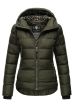 Dam Vinterjacka kort Navahoo Renesmee Olivgrön
