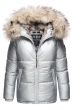 Dam vinterjacka med stor päls Navahoo Tikuna i Silver