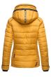 Kort Dame Vinterjakke Mausi - Gul