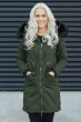 Lang Dame Frakke Leona - Grön