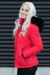 Flot Juliet dame vinter Jakke i Rød