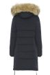 Dam Vinterjacka med päls modell Madrid i Svart
