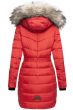 Dam Vinterjacka Navahoo Paulina i Röd
