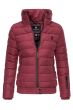 Dame dyne jakke Posion - Bordeaux