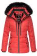 Varm Vinterjakke Snowgirl - Red