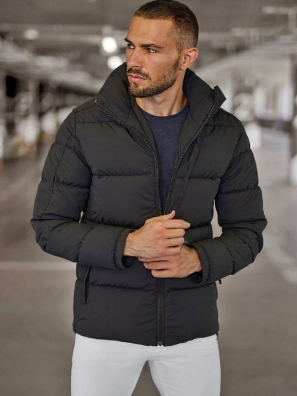 Vinterjacka herr modell Guliver i svart